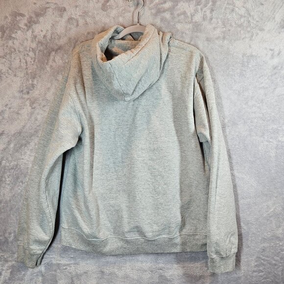 Disney Unisex Large Oogie Boogie Hoodie Sweatshirt Gray Graphic Pullover Pocket - Picture 4 of 12